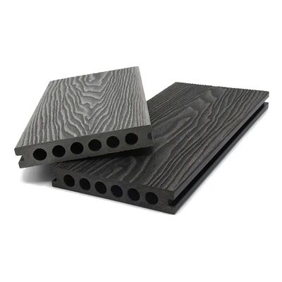 Moderno Design Solid Hollow Balcão de madeira-plástico piso composto para fácil instalação