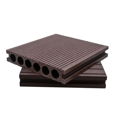 Moderno Design Solid Hollow Balcão de madeira-plástico piso composto para fácil instalação