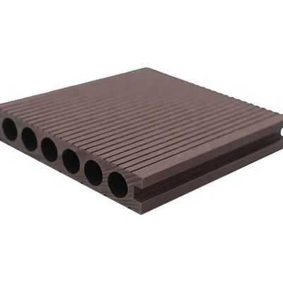 Moderno Design Solid Hollow Balcão de madeira-plástico piso composto para fácil instalação