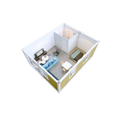 Casa de contêineres expansível para projeto de abrigo hospitalar em aço de design chinês