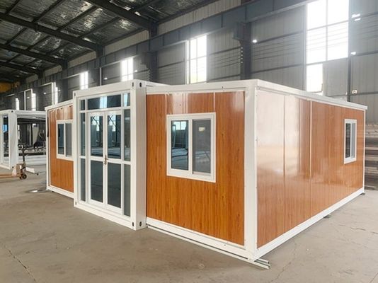 Garagem montar casa de contêineres dobráveis para alojamento de hotel
