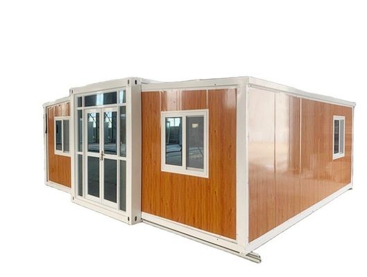 Instalação de poupança de tempo de aço estilo de design chinês modular casa de contêineres dobrável