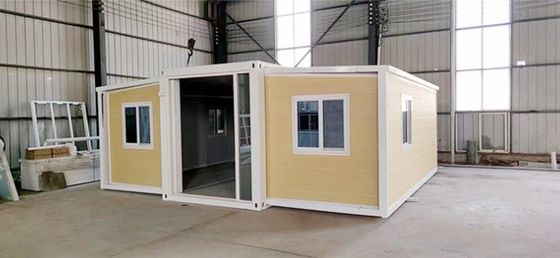 Instalação de poupança de tempo de aço estilo de design chinês modular casa de contêineres dobrável