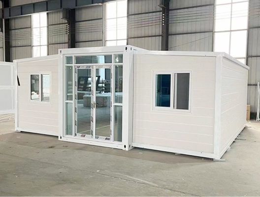 Instalação de poupança de tempo de aço estilo de design chinês modular casa de contêineres dobrável