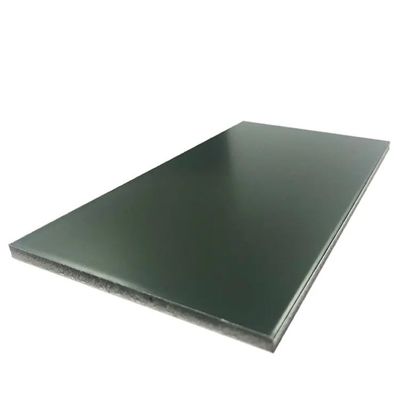 Placa revestida de alumínio de design moderno com fácil instalação e longa duração