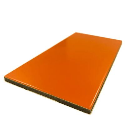 Placa revestida de alumínio resistente ao fogo de design moderno para fácil instalação e leveza