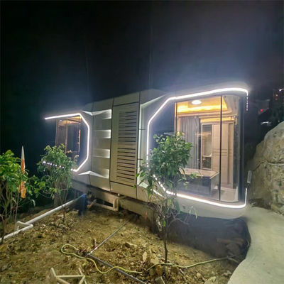 Modular Casa Capsula Espacial Para Hotel E Villa Luxo Prefab Design Estilo Pós-moderno