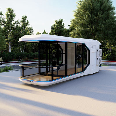 Casas de contêineres para hotéis Casa cápsula espacial Casa de luxo moderna Casa pré-fabricada