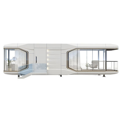 Estilo de design pós-moderno Quadro de aço Casa pequena Espaço cápsula Sala para Hotel Villa Estadia