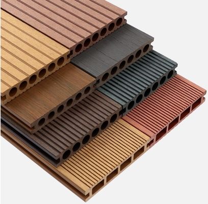 150*25mm WPC Decking FIRST-CLASS Grade Hardwood Composite Flooring para Terraço ao Ar Livre