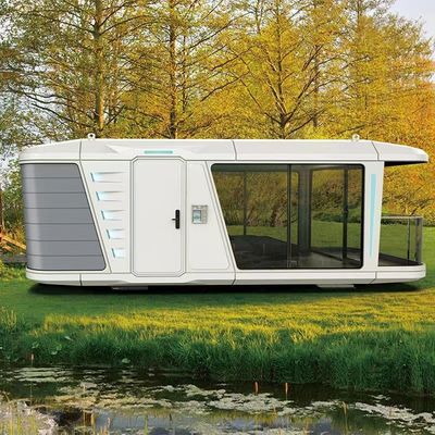 Casa de campo pré-fabricado Hotel de luxo dobrável Capsula moderna Camping House Hotel