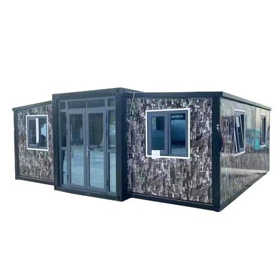 Protecção do ambiente Casa móvel moderna com estrutura de aço leve