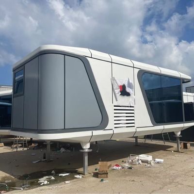 Protecção Ambiental Avançada Casa Prefabricada de Luxo Com Cozinha E Banheiro