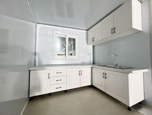 Casas de contêiner expansíveis com banheiro e cozinha A escolha de uma casa ecológica