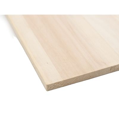 Placas de madeira maciça Paulownia Placa articulada para interior estilo de design ecológico