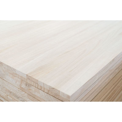 Placas de madeira maciça Paulownia Placa articulada para interior estilo de design ecológico