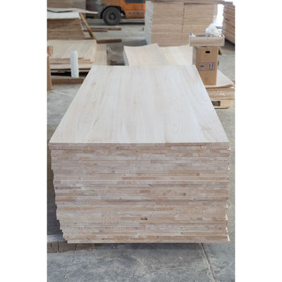 Placas de madeira maciça Paulownia Placa articulada para interior estilo de design ecológico