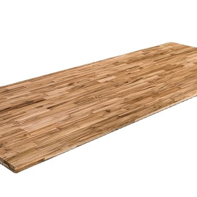 Modern Apartment Teak Finger Joint Board para mobiliário de decoração interior e exterior