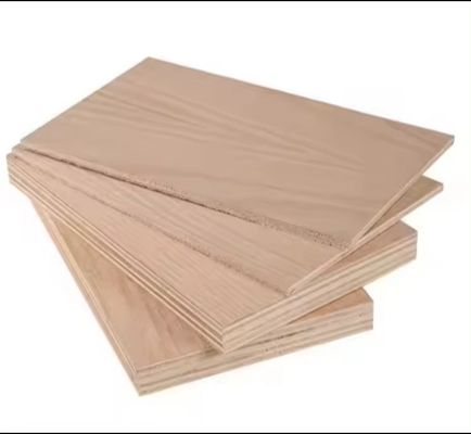 Madeira contraplacada laminada de melamina 3mm-21mm impermeável para decoração de hotéis