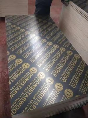 E1 Normas de emissão de formaldeído 18 mm contraplacado marinho para filme de construção