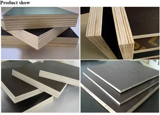 E1 Normas de emissão de formaldeído 18 mm contraplacado marinho para filme de construção