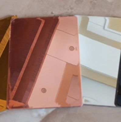 Folhas de revestimento de parede exterior coloridas de espessura 2/3/4/5/6 mm para instalações ao ar livre