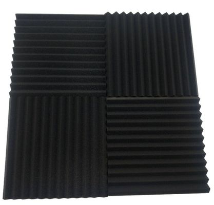 Painel de parede acústico de cor personalizado para cinema de absorção de som de espuma de estúdio