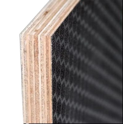 Moderno de pinho Shuttering contraplacado antiderrapante para construção 4x8 9mm 12mm 15mm 18mm 21mm