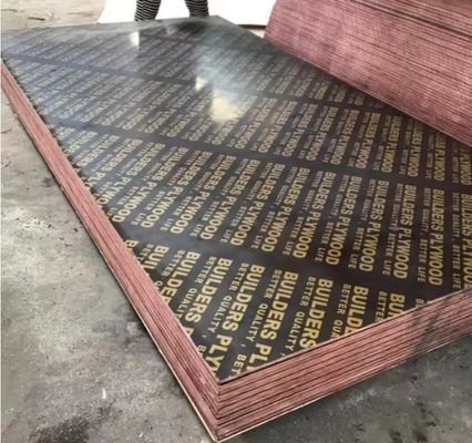 Moderno de pinho Shuttering contraplacado antiderrapante para construção 4x8 9mm 12mm 15mm 18mm 21mm
