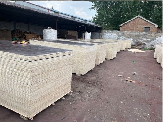 Moderno de pinho Shuttering contraplacado antiderrapante para construção 4x8 9mm 12mm 15mm 18mm 21mm