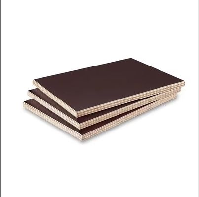 Decoração de dois lados Modern Veneer Board 12x18mm Marine Film Faced Plywood Panels