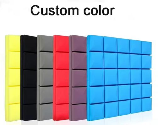Painéis de espuma acústica em cores personalizadas Painéis de parede de isolamento sonoro para decoração residencial