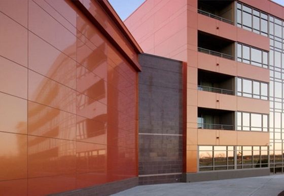Painel de alumínio composto de 4 x 8 para revestimento de parede em hotéis