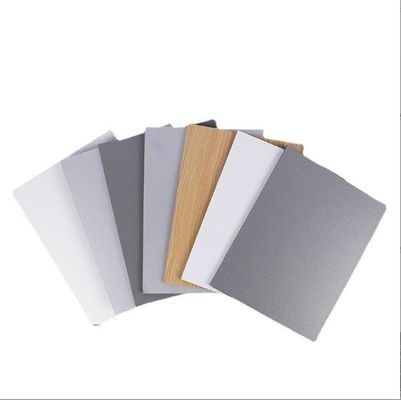 Painel composto de liga de alumínio à prova de fogo 3 mm 4 mm 5 mm Exterior Folha ACP de PE/PVDF usada
