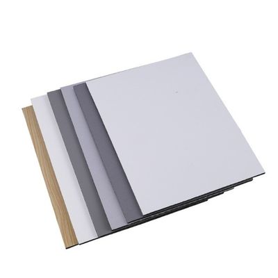 Painel composto de liga de alumínio à prova de fogo 3 mm 4 mm 5 mm Exterior Folha ACP de PE/PVDF usada